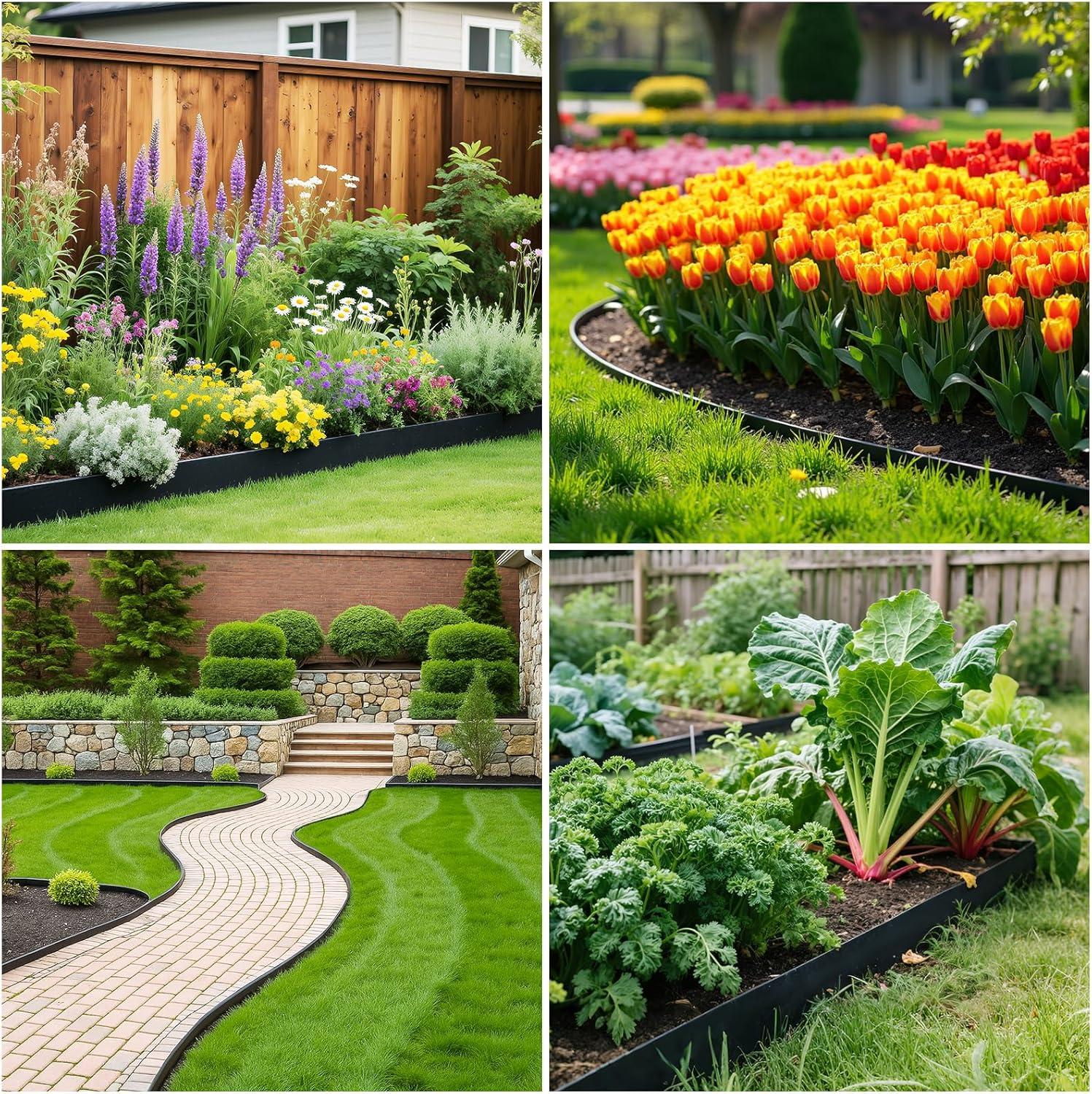 Best Landscape Edging – MIXC 33ft, 1.5in Tall Landscape Edging Kit Review
