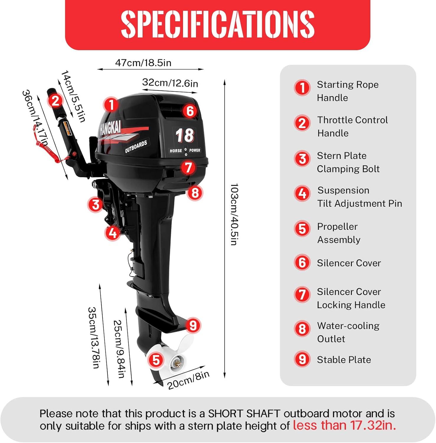 Best Outboard Motor – Hangkai 18HP Heavy Duty Fishing Engine Review