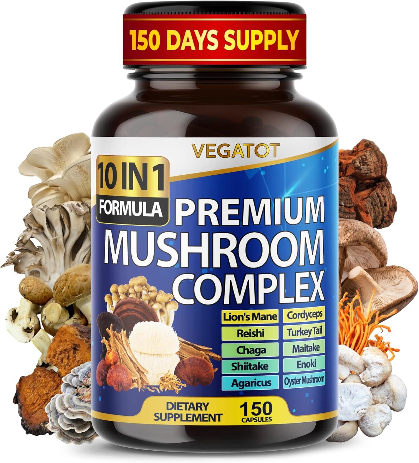 Best Mushroom Supplement – 10 in 1 High Strength Review