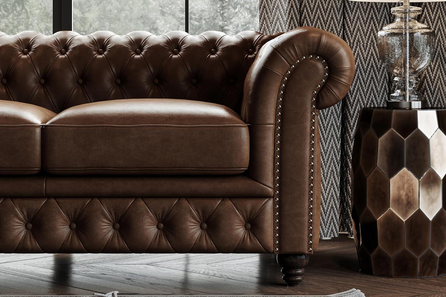 Best Sofa – Valencia Parma Chesterfield 3 Seater Leather Review