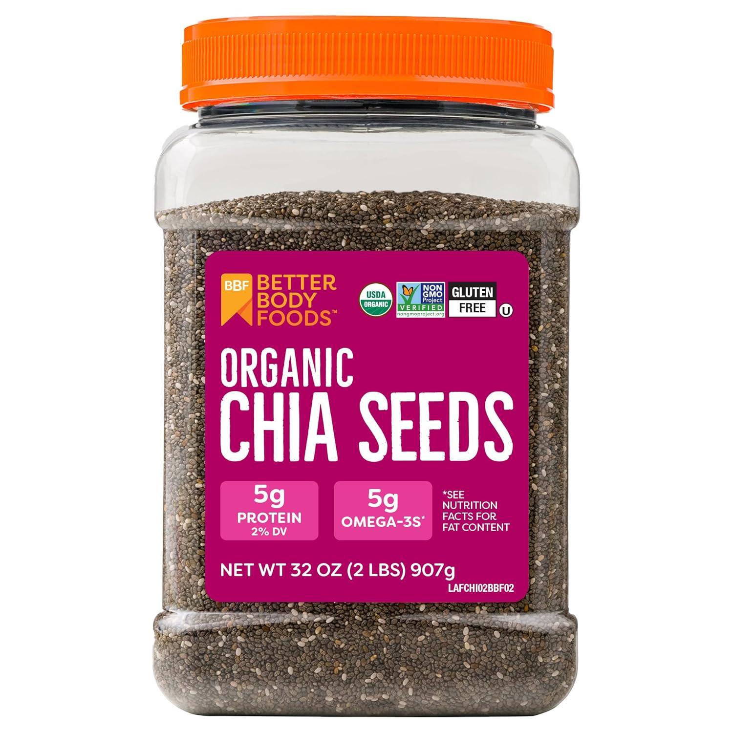 Best Chia Seeds – BetterBody Foods Organic Chia Seeds Review
