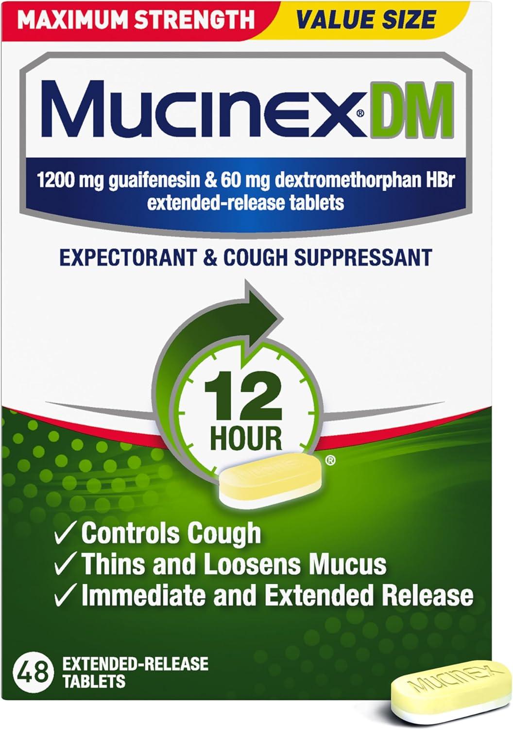 Best Cold Medicine – Mucinex DM 12Hr Max Strength Cough Relief Review