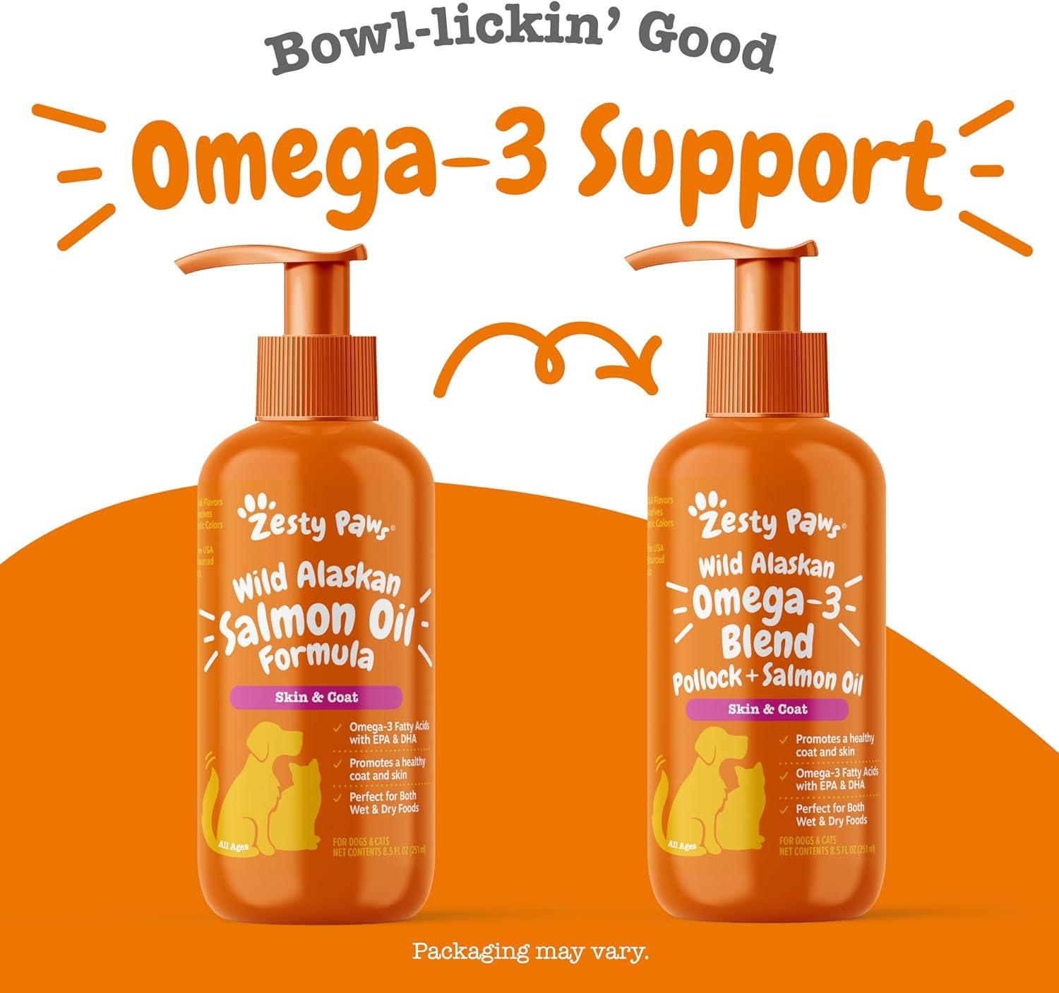 Best Pet Supplement – Zesty Paws Omega-3 Blend for Dogs & Cats Review
