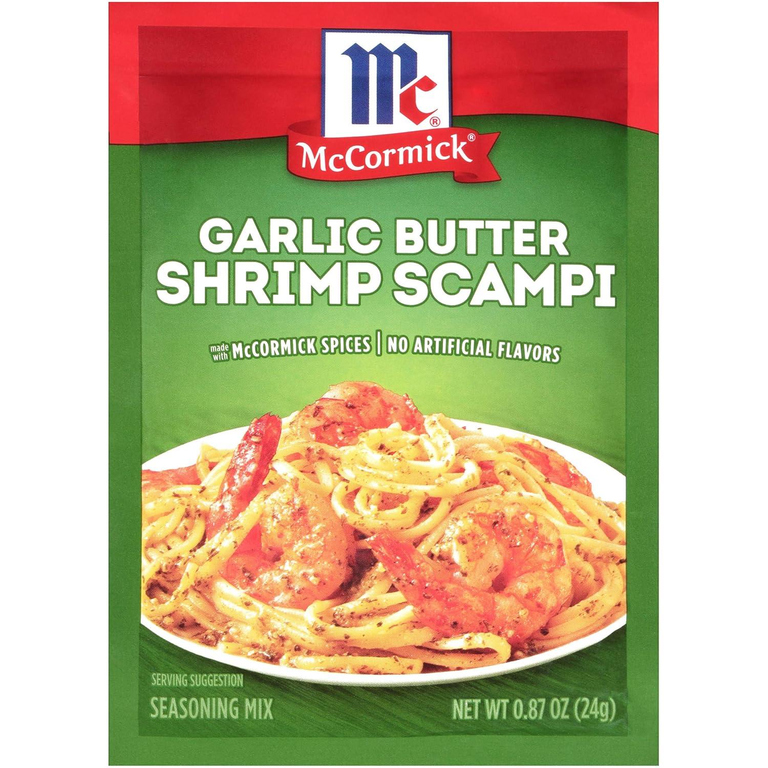 Best Seasoning Mix – McCormick Garlic Butter Shrimp Scampi Review