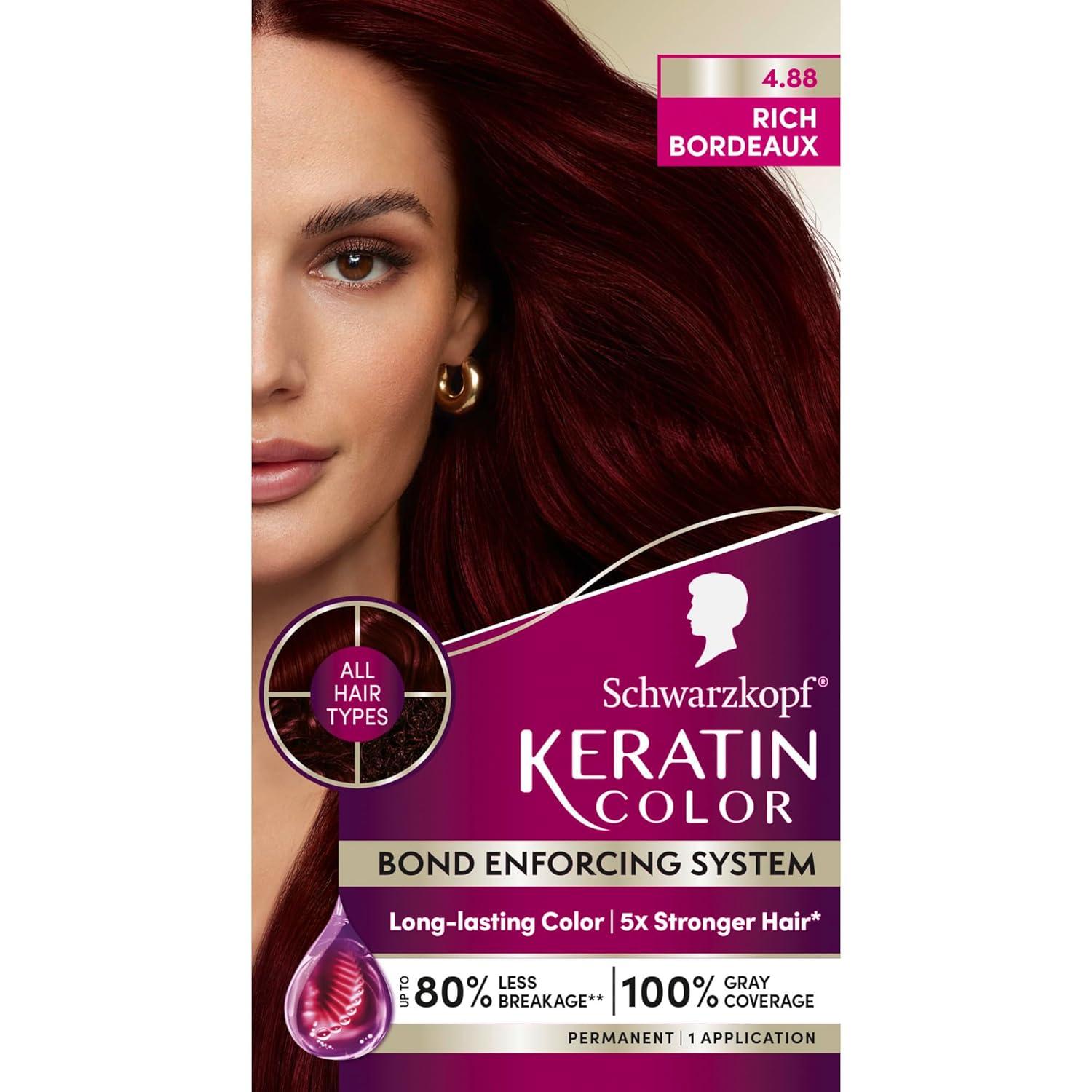 Best Hair Dye – Schwarzkopf Keratin Permanent Hair Dye Cream Review