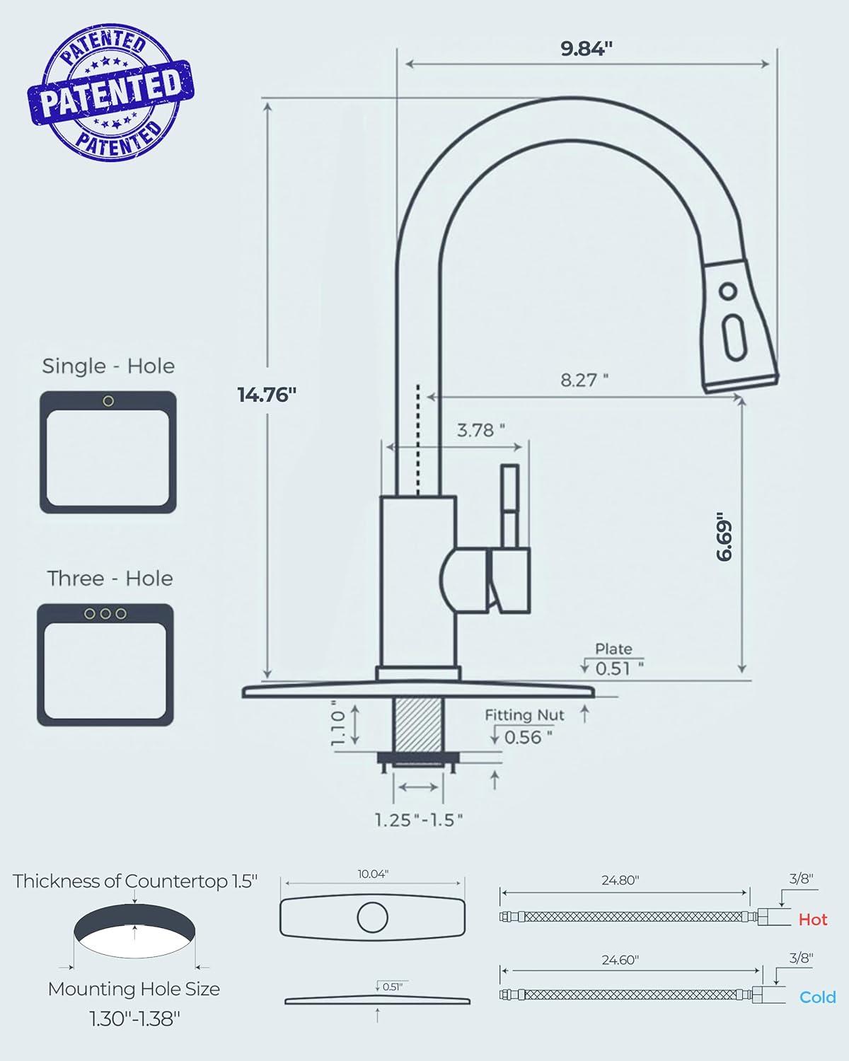 Best Kitchen Faucet – FORIOUS Pull Down Sprayer Review