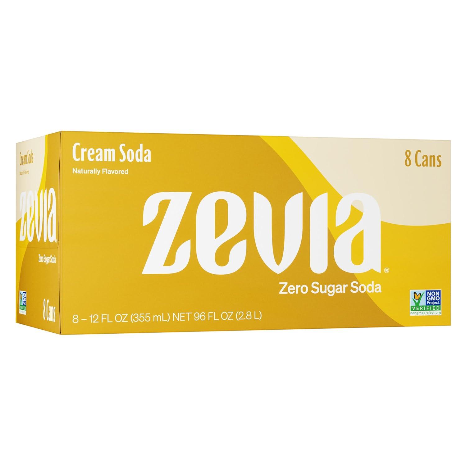 Best Soda – Zevia Zero Sugar Cream Soda, 12 oz Cans (8-Pack) Review