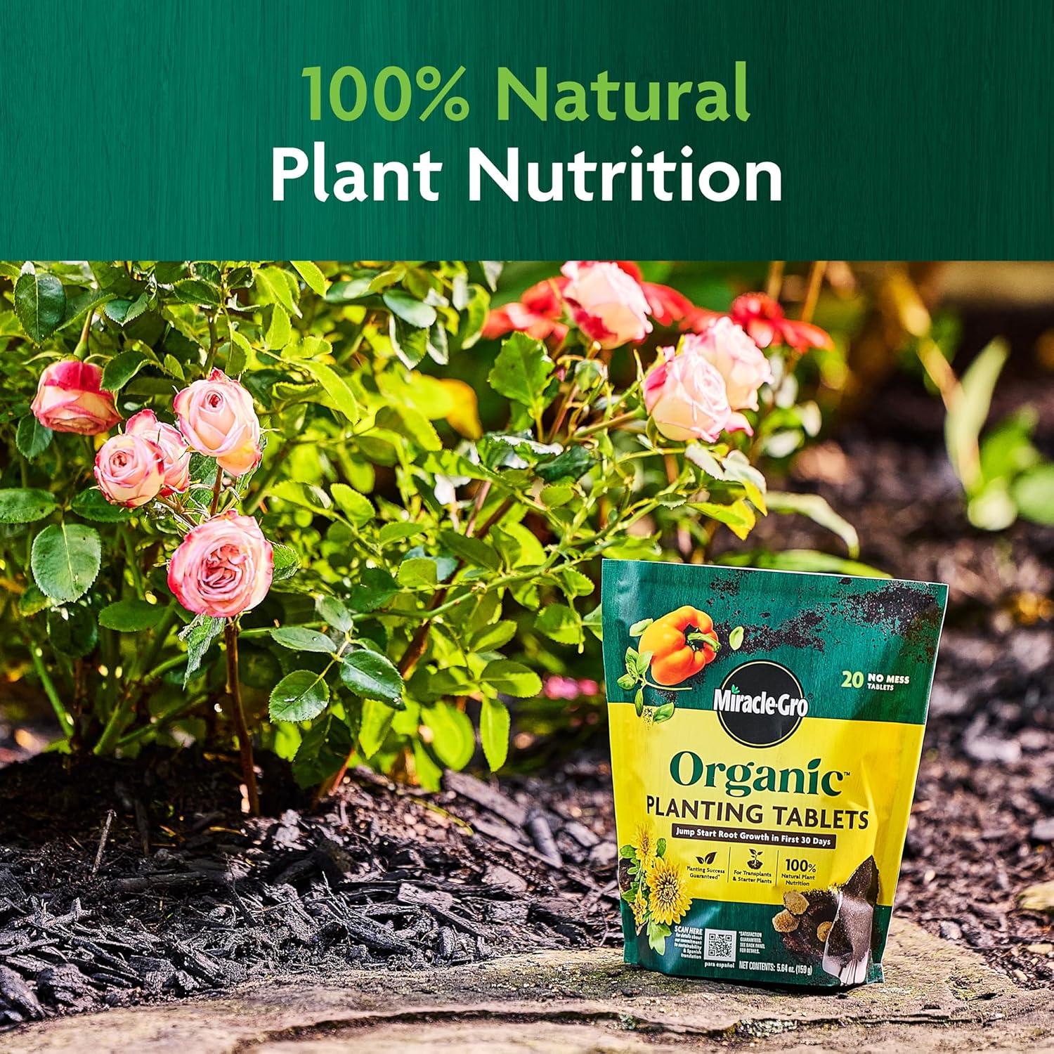 Best Organic Fertilizer – Miracle-Gro Planting Tablets Review