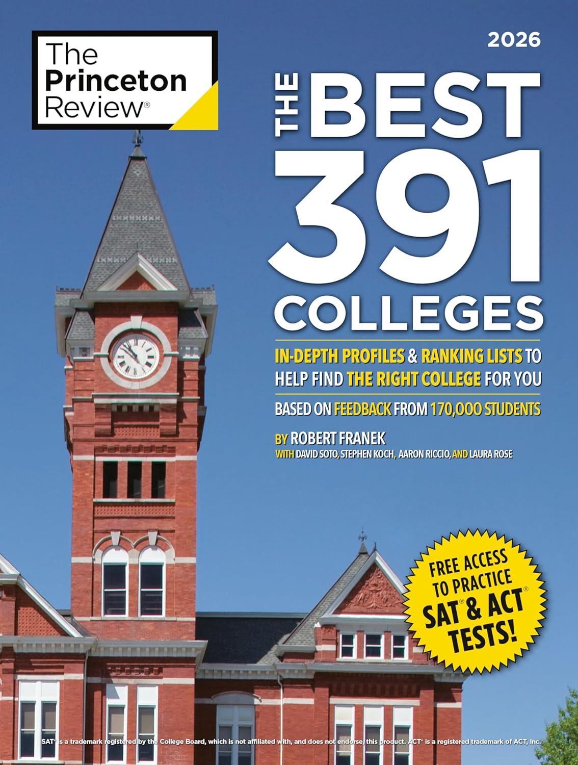 Best College Guide – The Best 391 Colleges, 2026 Review
