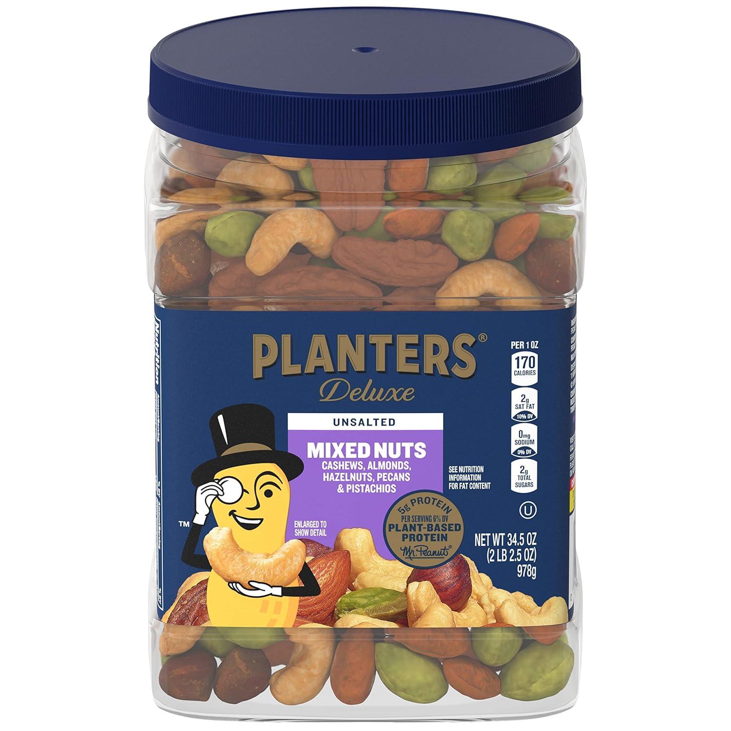 Best Premium Nuts – PLANTERS Unsalted Premium Nuts Resealable Review