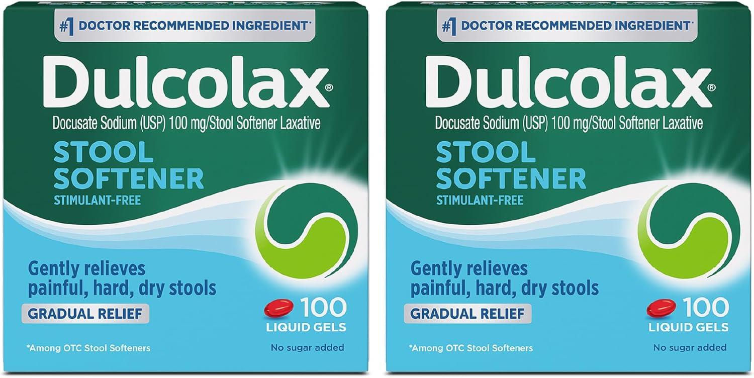 Best Stool Softener – Dulcolax Stool Softener Gel Capsules Review