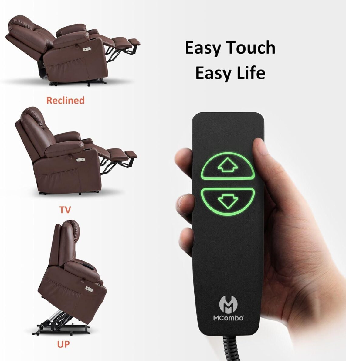 Best Recliner for Elderly – MCombo Power Lift Recliner with Massage Review