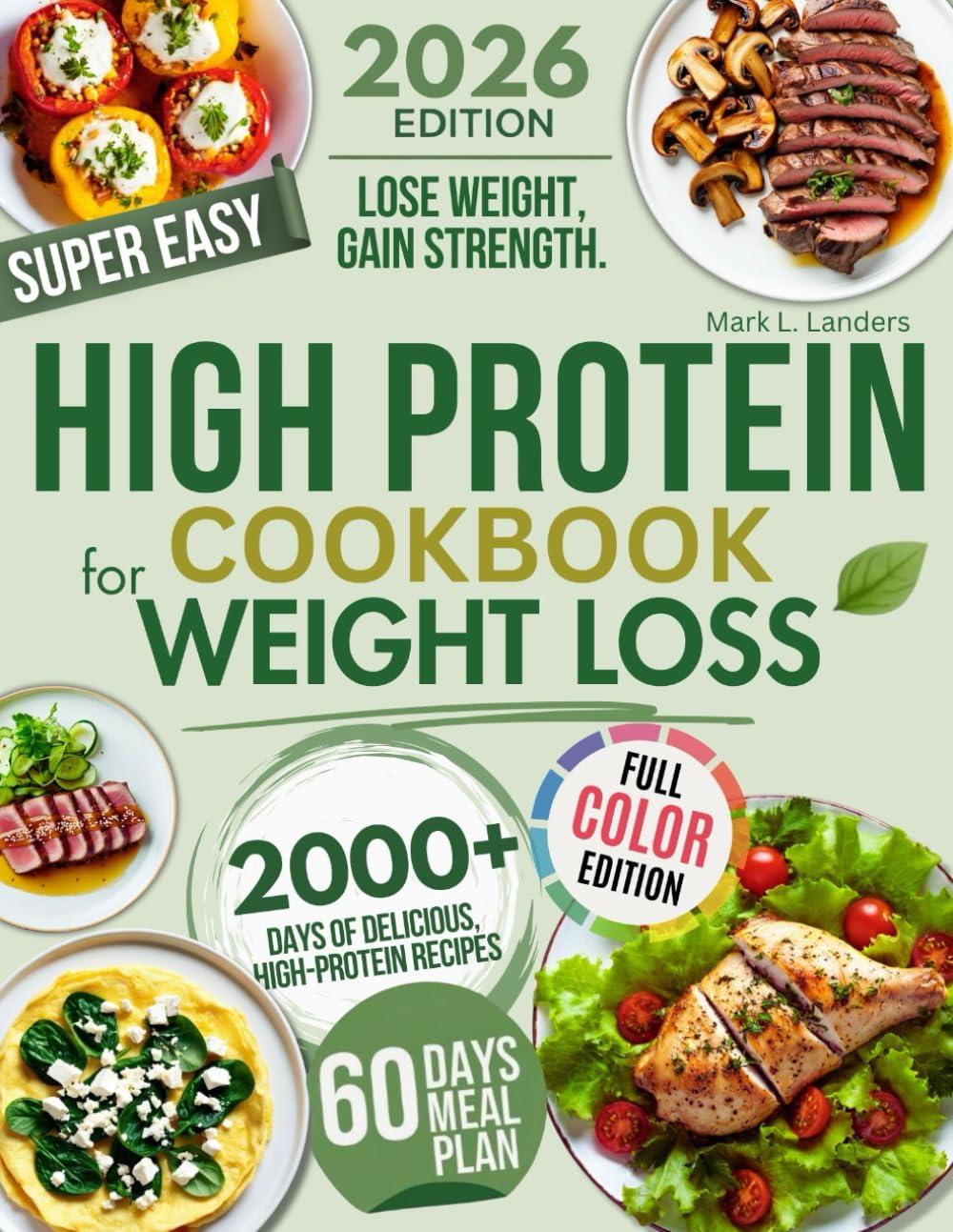 Best Protein Cookbook – Super Easy High Protein Low Carb Recipes Review
