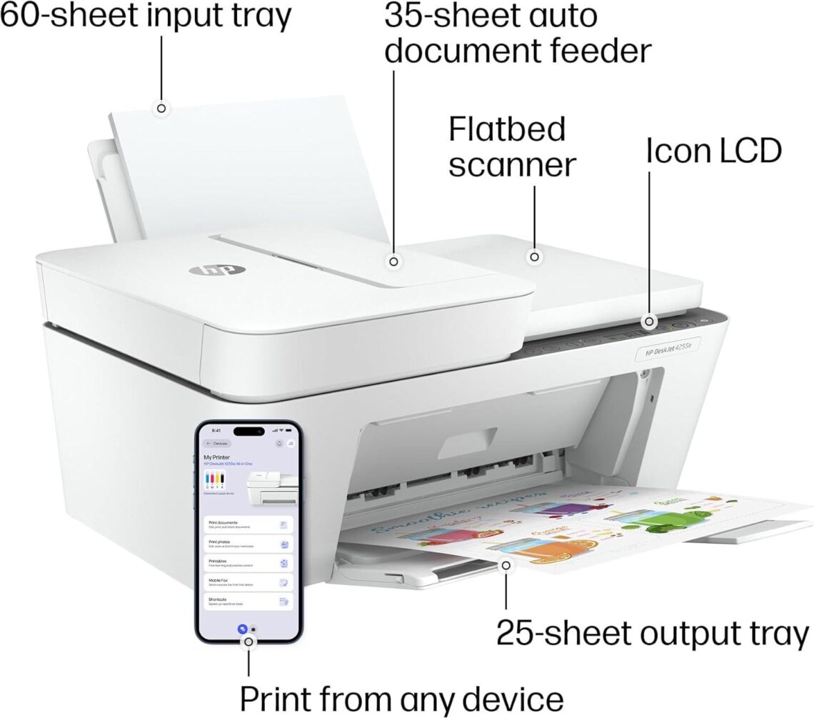 Best Home Printer – HP DeskJet 4255e Wireless All-in-One Review